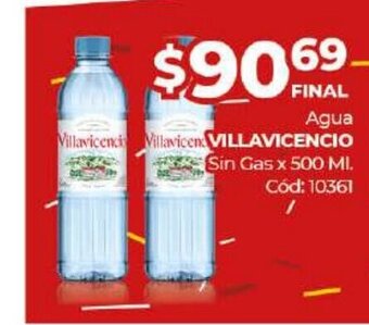 Diarco Villavicencio Agua oferta