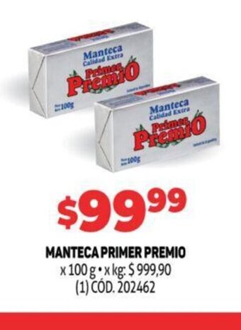 Makro Manteca Primer Premio oferta
