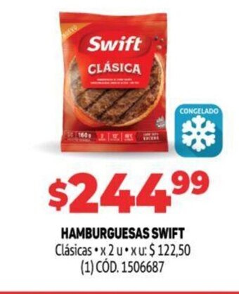 Makro Swift Hamburguesas oferta