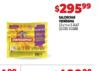 Makro Vieníssima Salchichas oferta