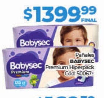 Diarco Panales babysec oferta