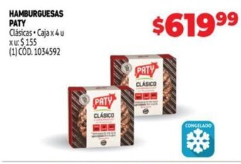 Makro Paty Hamburguesas oferta
