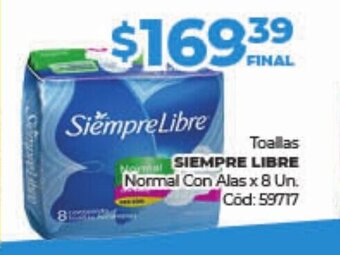 Diarco Toallas siempre libre oferta