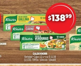 Makro Knorr Caldo oferta