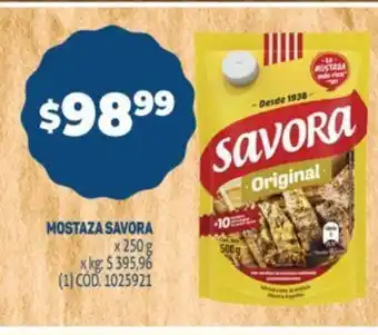Makro Savora Mostaza oferta
