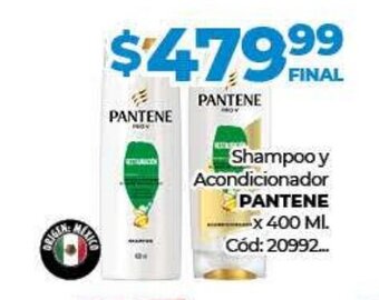 Diarco Shampoo y acondicionador Pantene oferta