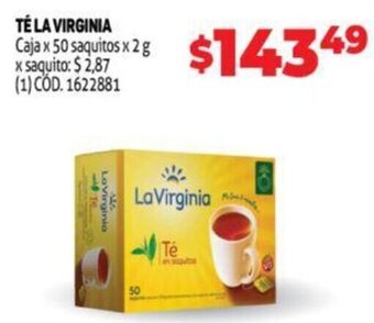Makro Té La Virginia oferta
