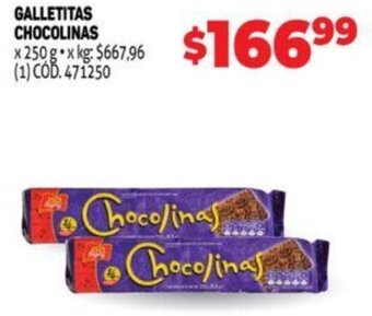 Makro Chocolinas Galletitas oferta