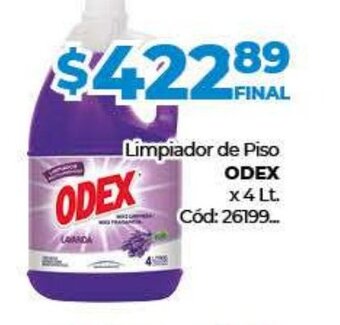 Diarco Limpiador de piso odex oferta