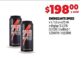 Makro Speed Energizante oferta