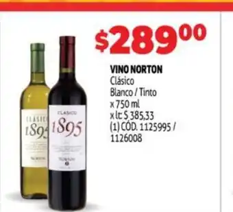 Makro Vino Norton oferta