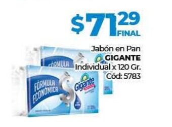 Diarco Jabon en pan GIGANTE oferta