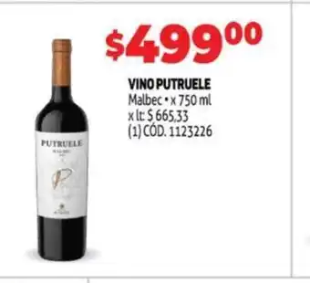 Makro Vino Putruele oferta