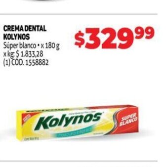 Makro Kolynos Crema Dental oferta
