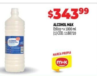 Makro Alcohol M&K oferta