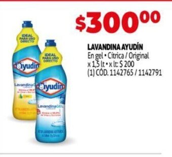 Makro Ayudín Lavandina oferta