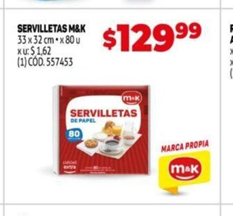 Makro Servilletas M&K oferta