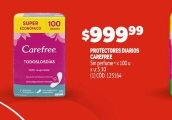Makro Carefree Protectores Diarios oferta