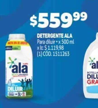 Makro Ala Detergente oferta
