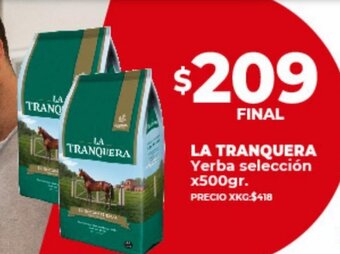 Supermayorista Vital La Tranquera Yerba Selección oferta
