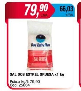 Maxiconsumo Sal dos estrel gruesa x1 kg oferta