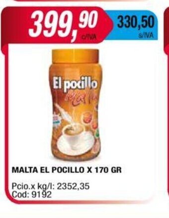 Maxiconsumo Malta el pocillo x 170 gr oferta