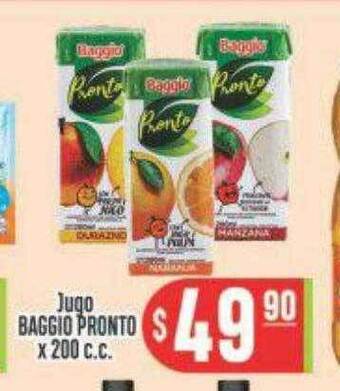 Jugo baggio pronto