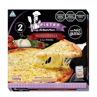 Coto Pizza a la piedra mozzarrella pietro 1200 grm oferta