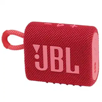 Castillo Hogar Parlante portatil jbl go 3 rojo oferta