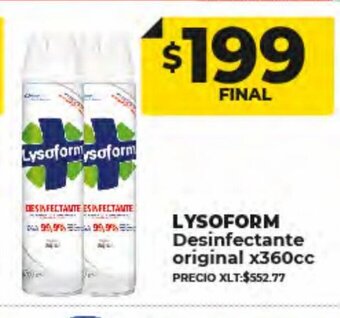 Supermayorista Vital Lysoform Desinfectante Original oferta
