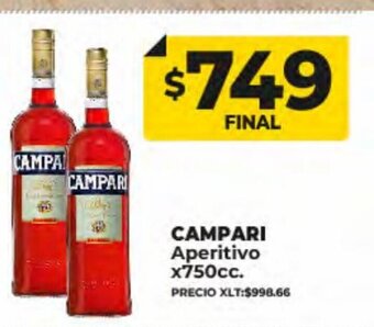 Supermayorista Vital Campari Aperitivo oferta
