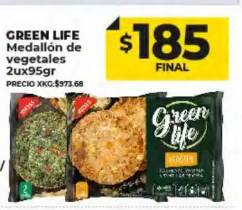 Supermayorista Vital Green Life Medallón de Vegetales oferta