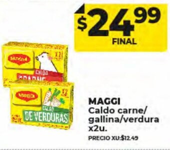 Supermayorista Vital Maggi Caldo Carne/Gallina/Verdura oferta