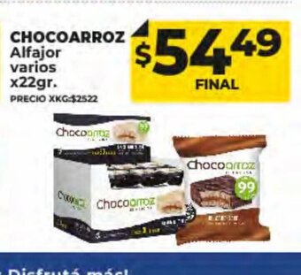 Supermayorista Vital Chocoarroz Alfajor Varios oferta