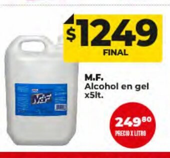 Supermayorista Vital M.F Alcohol En Gel oferta