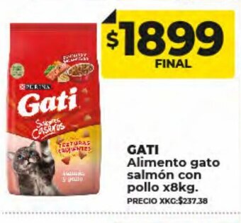 Supermayorista Vital Gati Alimento Gato Salmón Con Pollo oferta