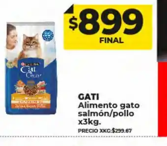 Supermayorista Vital Gati Alimento Gato Salmón/Pollo oferta