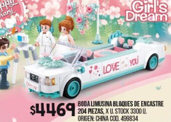 Coto Boda Limusina Bloques de encastre 204 piezas oferta