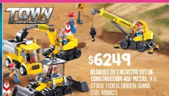 Coto Bloques de Encastre Set de Construcción 465 Piezas oferta