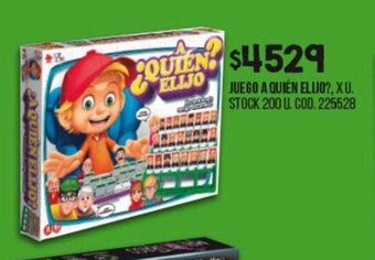 Coto Juego A Quién Elijo oferta