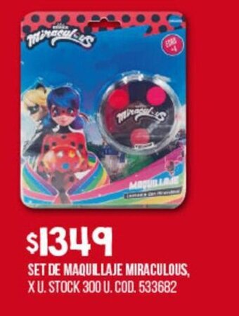 Coto Miraculous Set de Maquillaje oferta