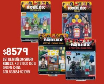 Coto Roblox Set de Muñeco/Shark oferta