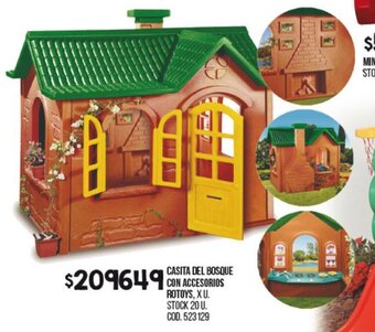 Coto Rotoys Casita Del Bosque Con Accesorios oferta