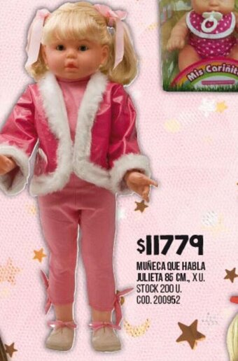 Coto Julieta 85cm Muñeca Que Habla oferta