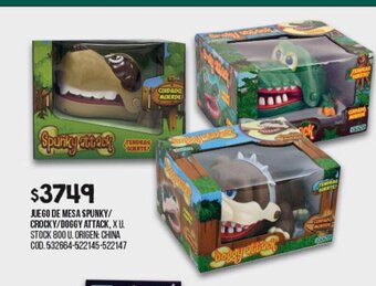 Coto Juego de Mesa Spunky Crocky/Doggy Attack oferta