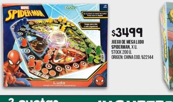 Coto Spiderman Juego de Mesa Ludo oferta