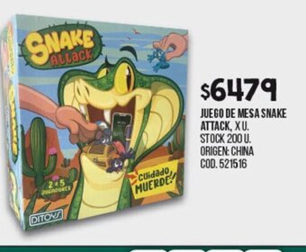 Coto Attack Juego de Mesa Snake oferta