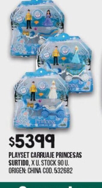 Coto Playset Carruaje Princesas Surtido oferta