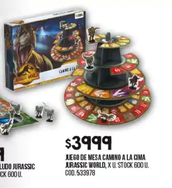 Coto Jurassic World Juego de Mesa Camino A La Cima oferta