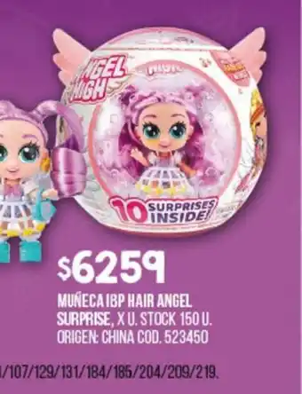 Coto Muñeca 1B8P hair Angel Surprise oferta